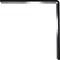 Ekena Millwork Hamilton Steel Bracket, Powder Coated Black 2"W x 10"D x 10"H BKTM02X10X10HAPBL - alternate 3